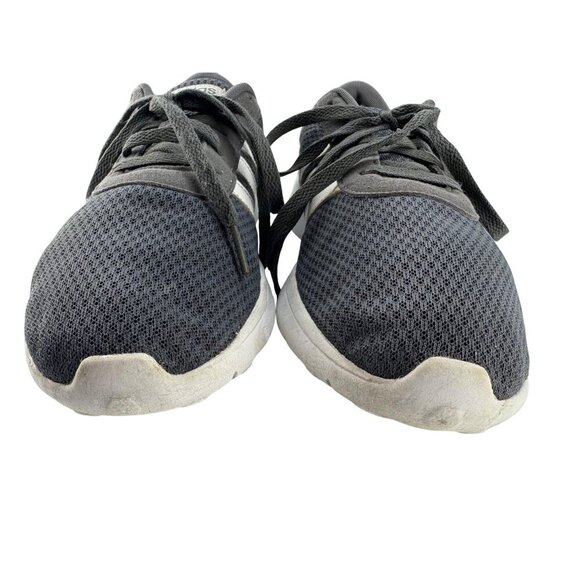 Adidas Men's NEO Lite Racer Running Casual Sneaker Gray/White Size US 9 - Picture 5 of 8